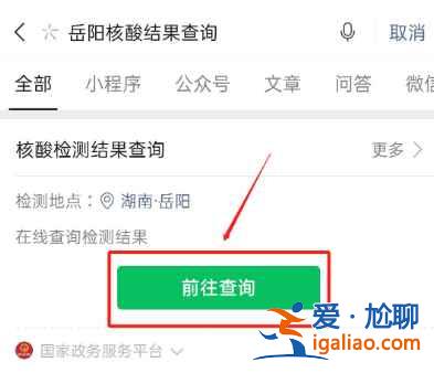 湖南岳阳核酸检测结果手机怎么查询？
