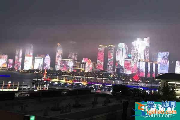 2021年6月青岛五四广场灯光秀时间？