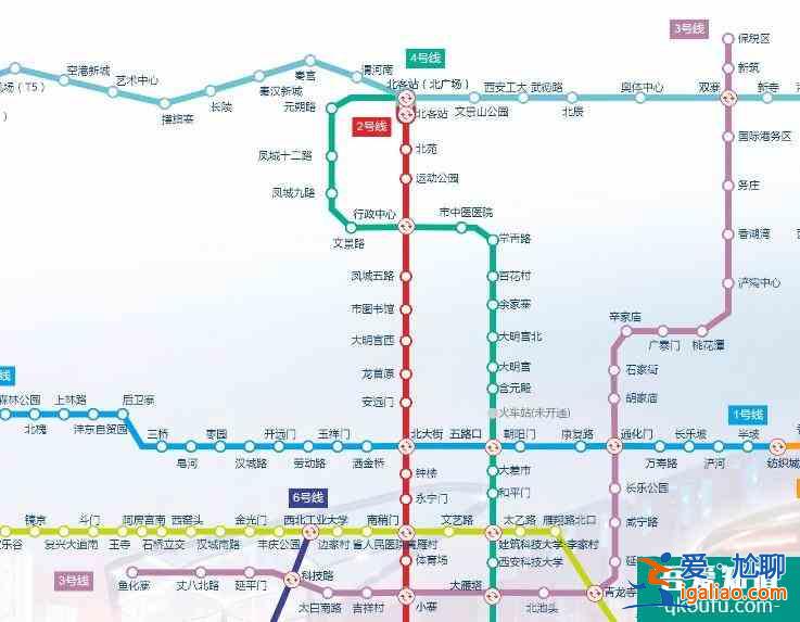 2021西安地铁线路图最新版(持续更新)？