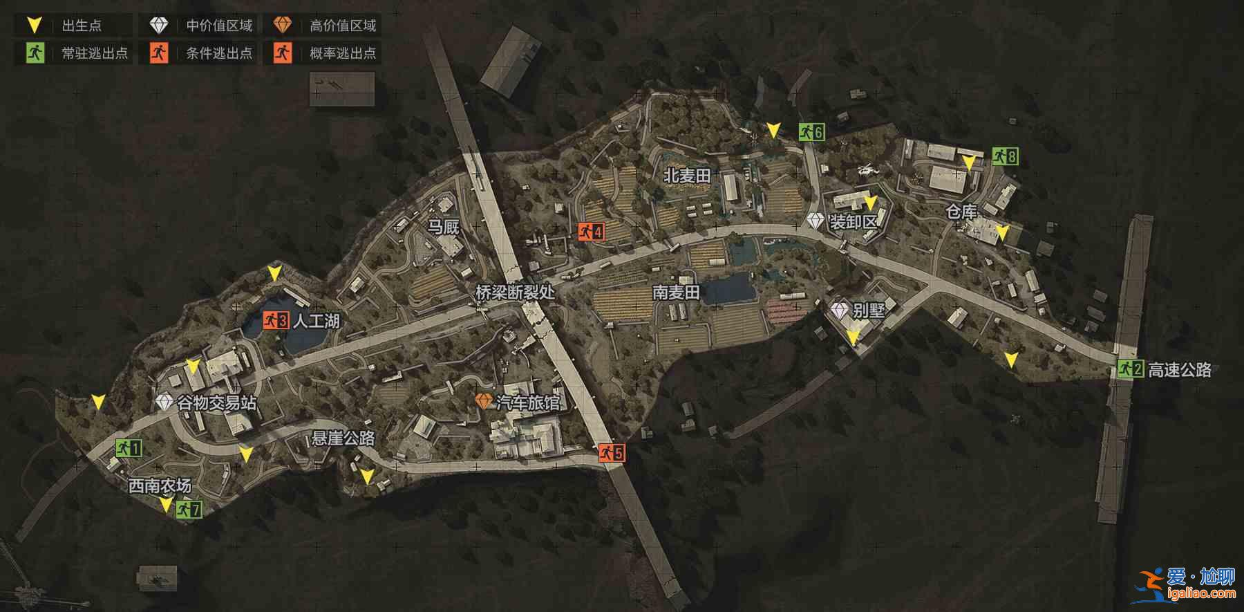 暗区突围西南农场资源点在哪？西南农场资源点位置分享与介绍？