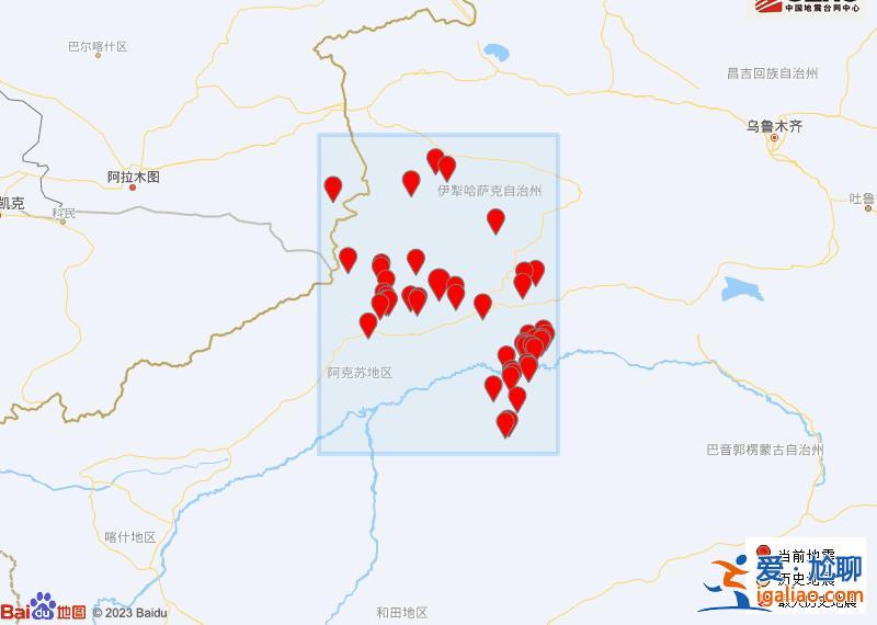 新疆阿克苏地区拜城县接连发生地震 最高震级4.6级？