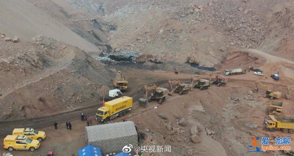 内蒙古坍塌煤矿救援难度非常大 坍塌山体基本将底部作业面全覆盖？