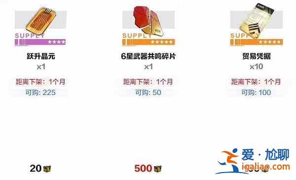 战双帕弥什行征商店哪些值得优先兑换？行征商店优先兑换物质分析与解析？