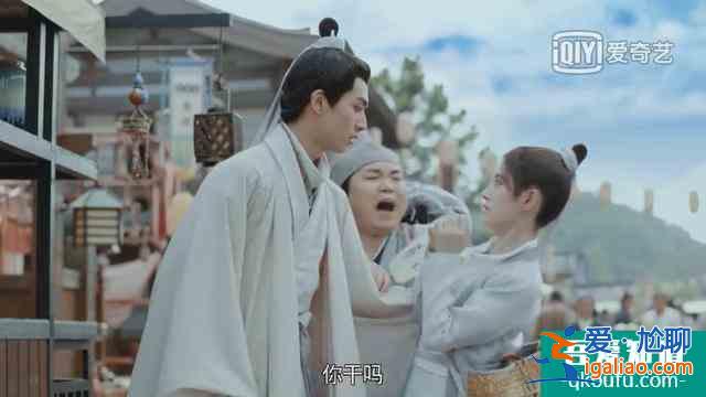 《漂亮书生》风雪CP：鞠婧祎宋威龙的首次戏中山洞壁咚，太甜了？