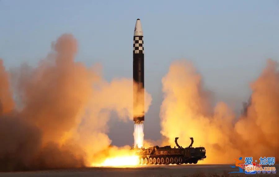 朝鲜首次公开“火星-17”型洲际导弹级间分离画面？