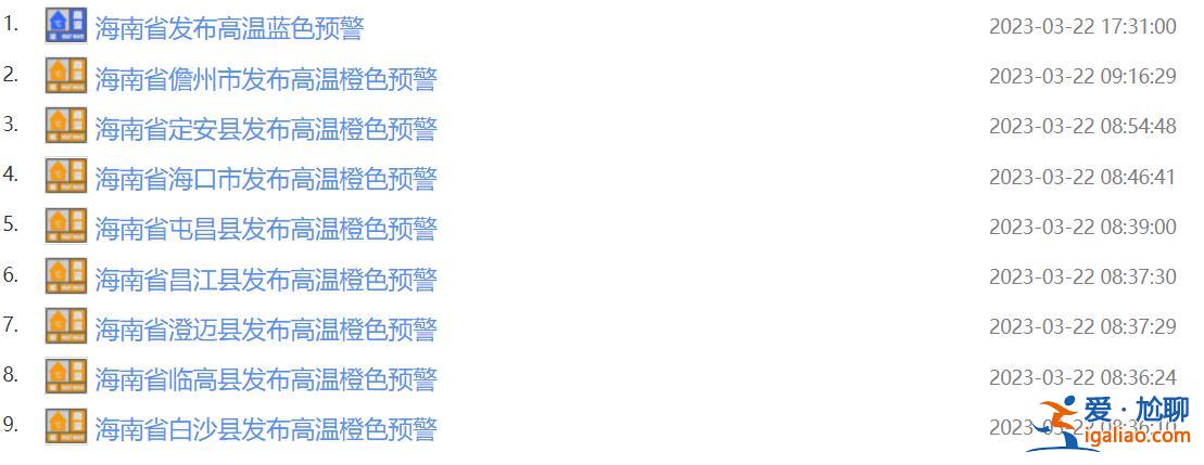 同一天南北气温差近50℃！今年首个40℃出现在海南澄迈？