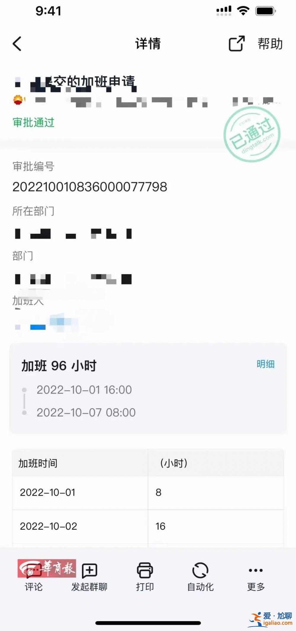 大家都加班 别人没意见？