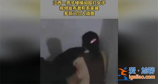 江西男子楼梯间家暴妻子，多部门介入调查[多部门介入]？