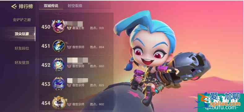 金铲铲之战怎么查看大师排名  金铲铲之战查看大师排名方法介绍？