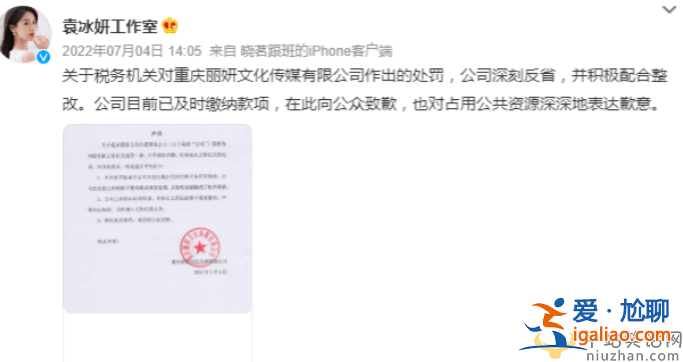 袁冰妍逃税公司注销被曝光!袁冰妍是被封杀了吗还能复出吗