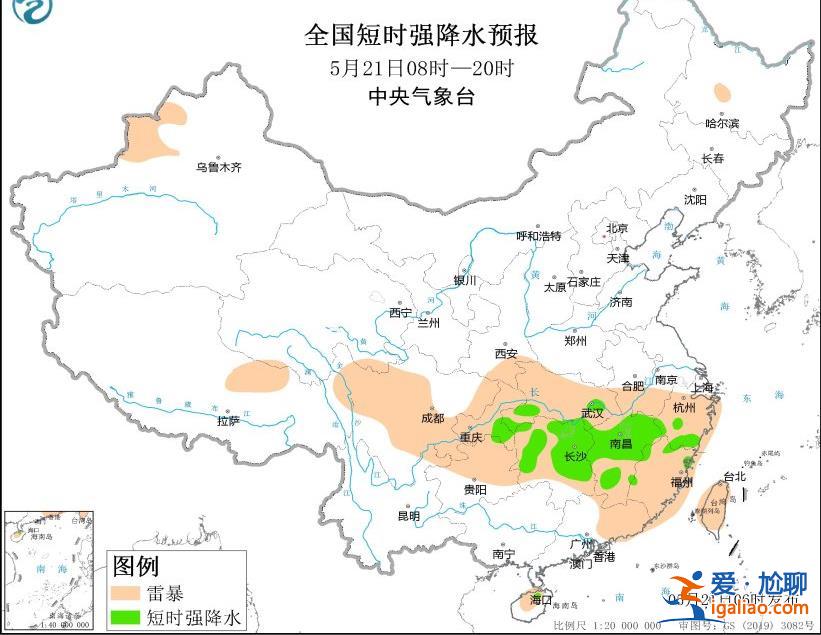 多预警齐发！强降水+雷暴大风+冰雹 江西浙江福建局地有大暴雨？