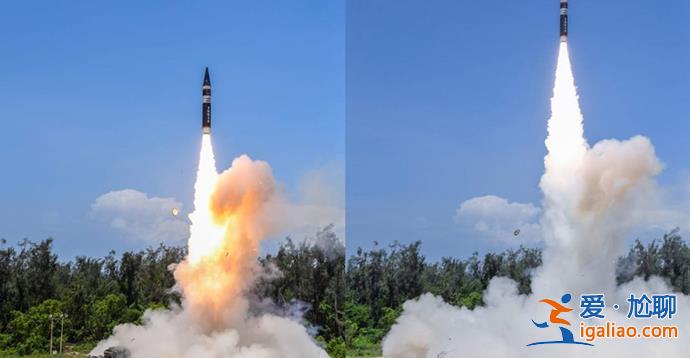 印度新型导弹“烈火”-P首次进行夜间试射 提升核反击力？