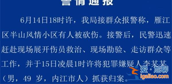 四川发生入室抢劫，警方通报系感情纠纷[入室抢劫]？