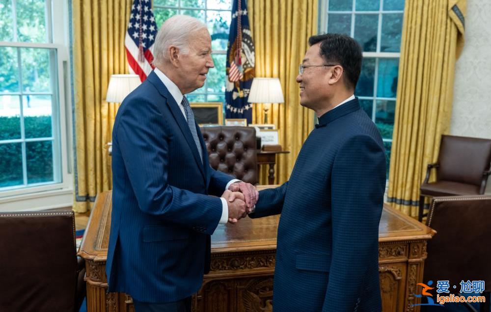 中国驻美大使谢锋向美国总统拜登递交国书？