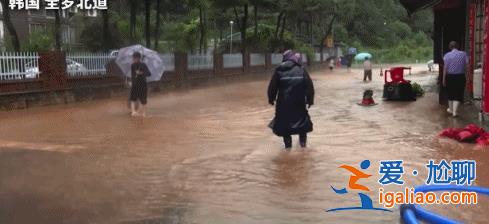韩国持续暴雨引发山体滑坡 已致20人死亡 10余人失踪？