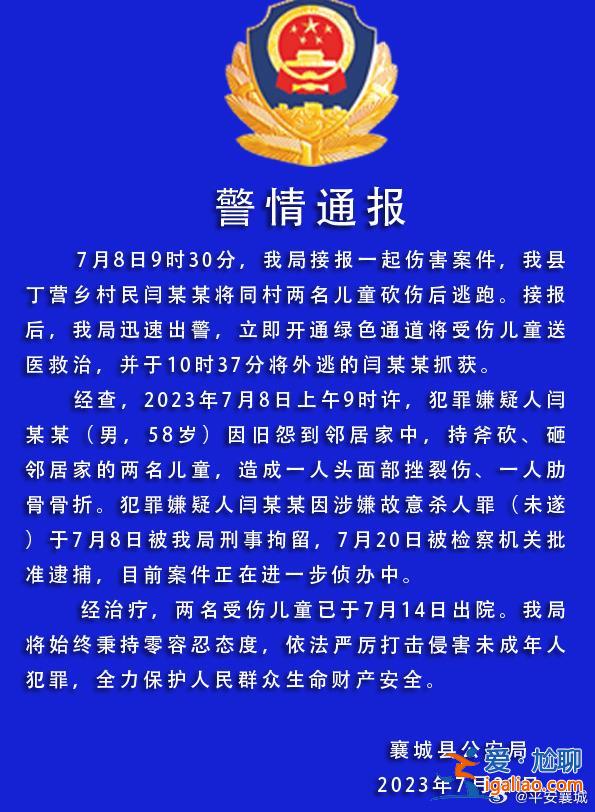 涉嫌故意杀人（未遂）被批捕 伤者已出院？