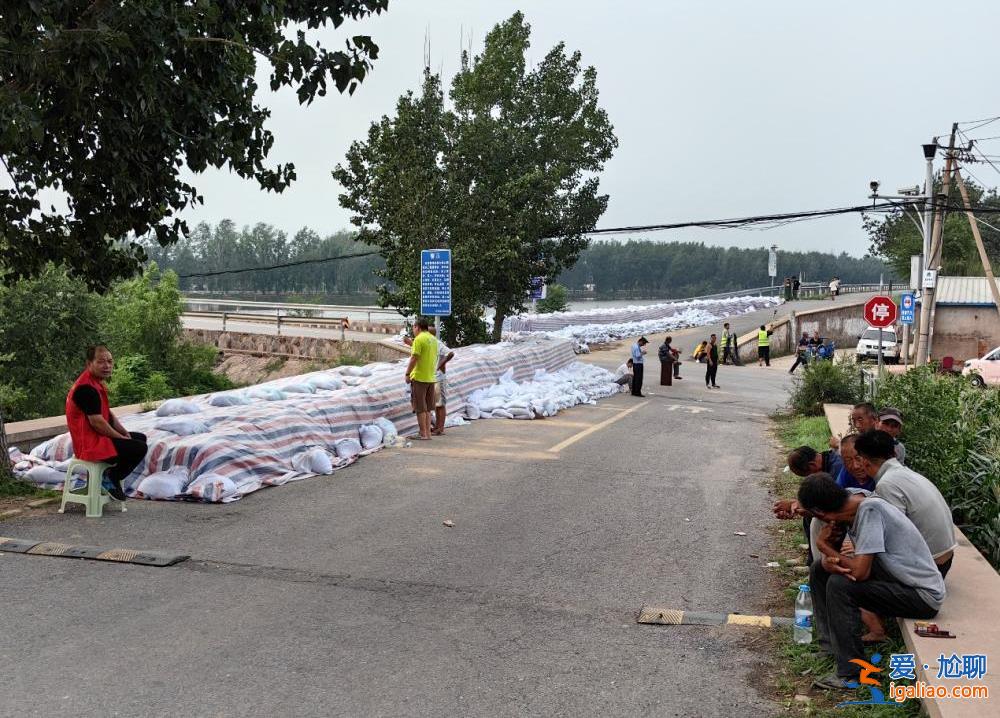 洪水来临前的天津蓄滞洪区？