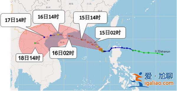 台风卡努转北上将影响吉林，卡努北上路线是什么[卡努北上路线]？
