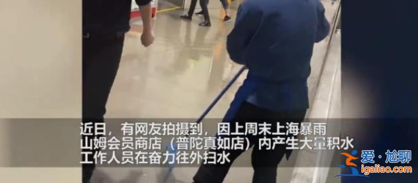 上海暴雨山姆被淹，网友|变汤姆了，以下是被淹原因[山姆]？