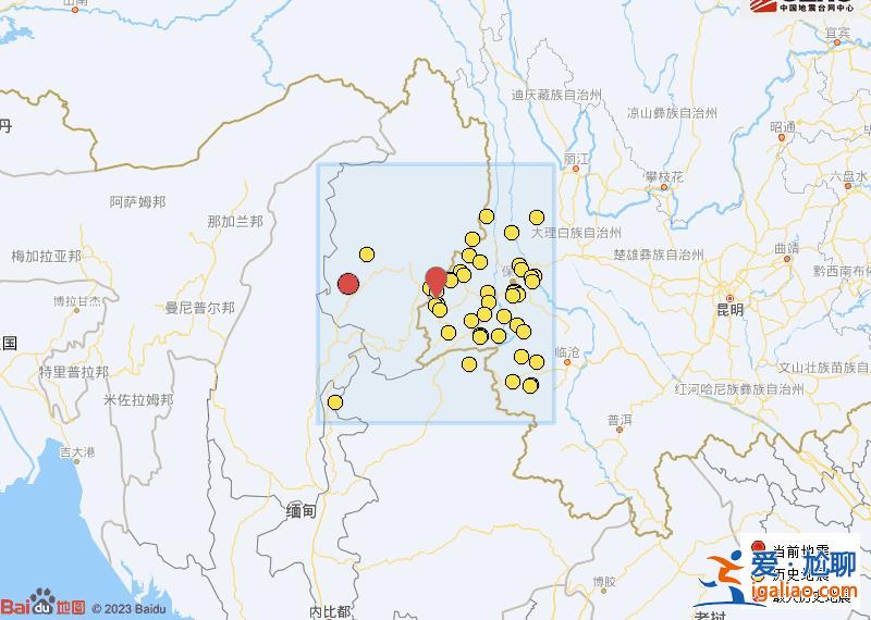 云南德宏州盈江县发生3.4级地震 震源深度10千米？