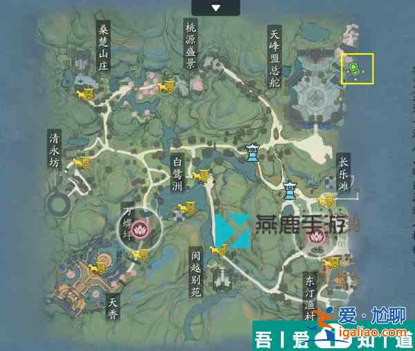 天涯明月刀手游江团在哪钓 天涯明月刀手游江团位置一览？