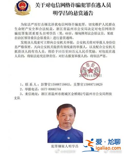 被当地称“老领导” 19天前曾亮相称打击电诈？