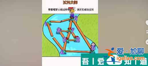 过河大师第21关怎么过 过河大师第21关通关攻略？