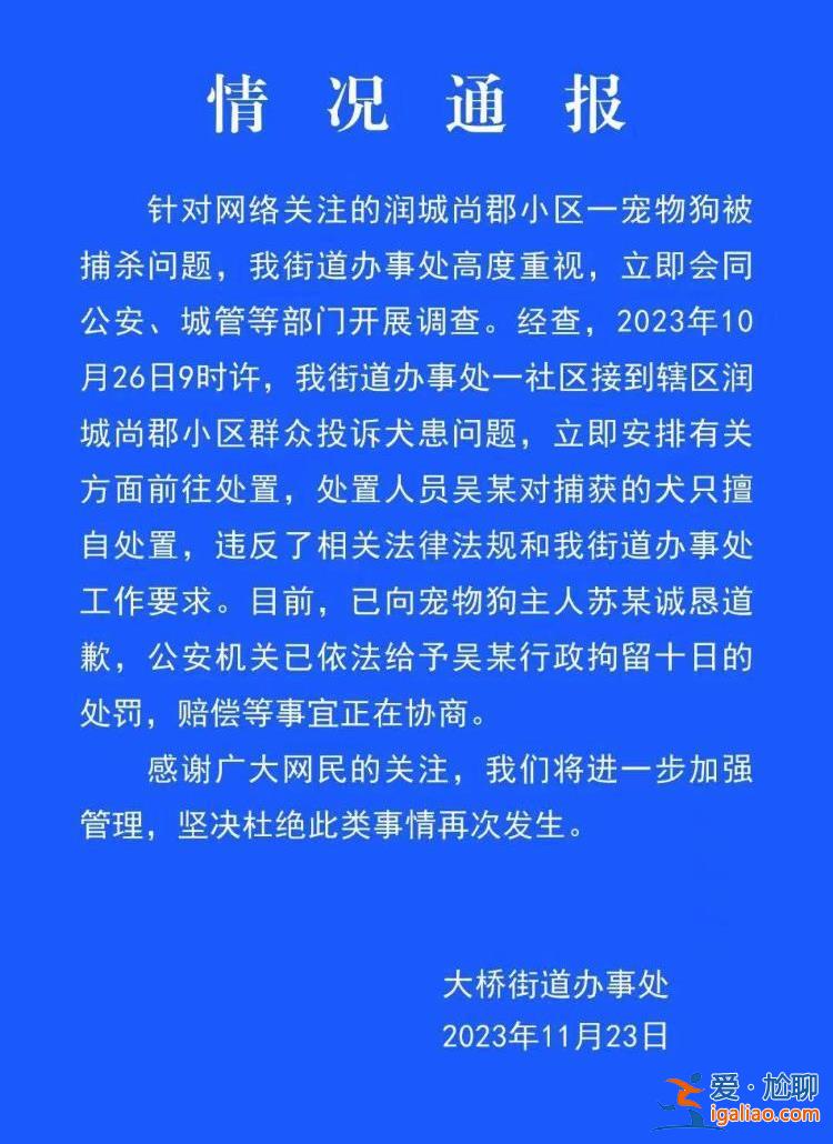 处置人员被行拘？