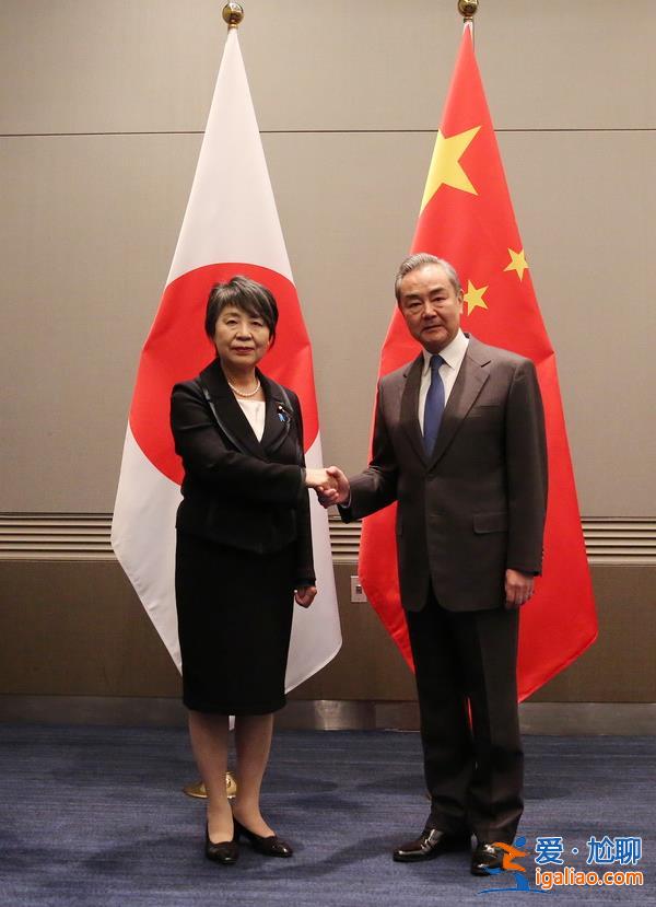 王毅会见日本外相上川阳子？