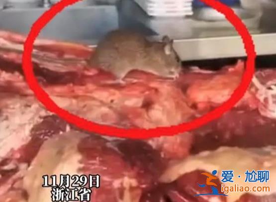 温州一家火锅店疑似老鼠啃食生牛肉，该店铺被查封[铺被查封]？