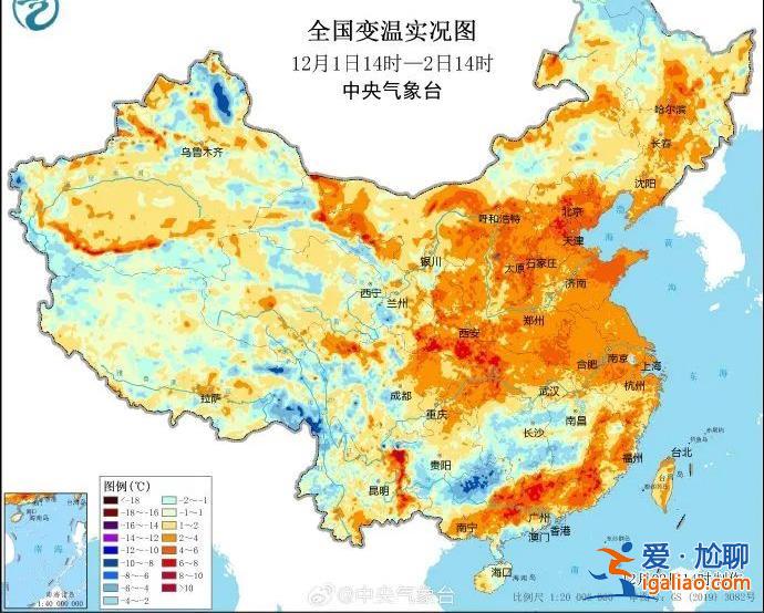 局地升温15℃！我国多地将经历12月少见的暖？