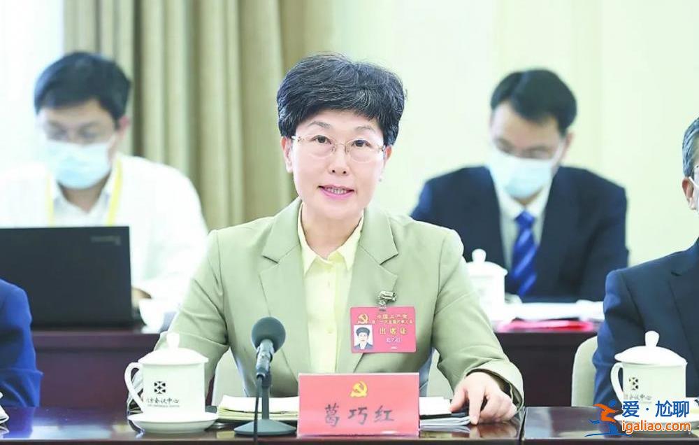 候补中央委员葛巧红 履新职？