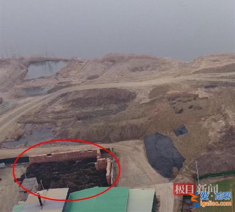 江苏东海县一水库库区被填埋大量黑色固废 现场散发恶臭 有人被拘留？