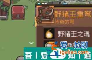 元气骑士前传野猪王掉落装备一览 具体介绍？