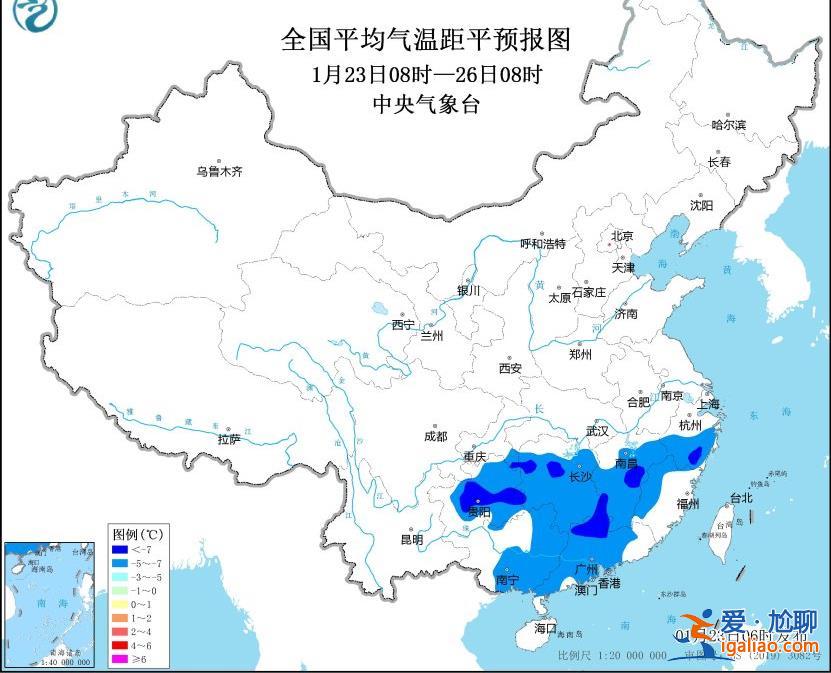 贵州湖南等5省部分地区最低气温较常年偏低7℃以上？