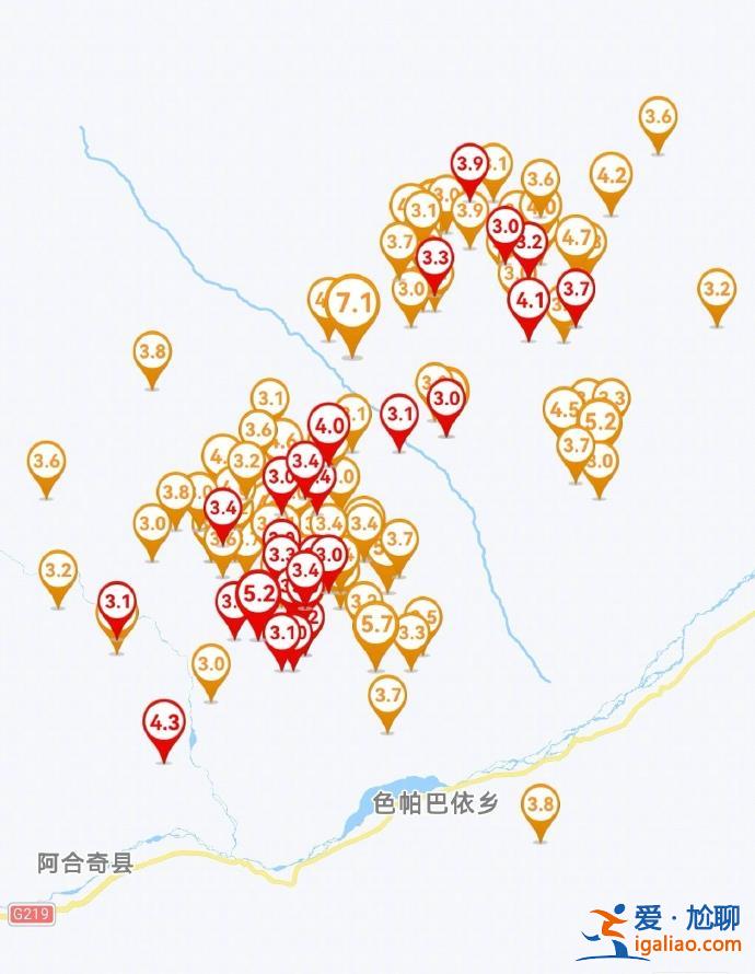 新疆乌什7.1级地震后已发生余震2708次 3.0级及以上129次？