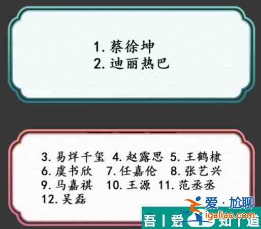文字成精看表情猜名字怎么过 文字成精看表情猜名字通关攻略？