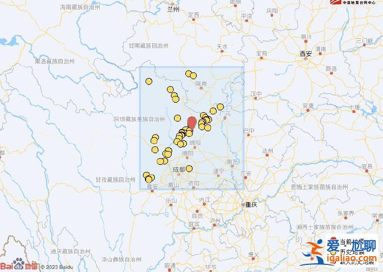 四川绵阳市平武县发生3.1级地震？