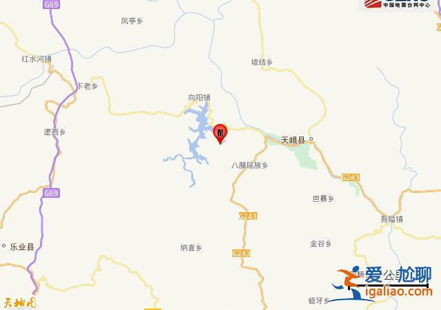 广西河池市天峨县发生4.4级地震 震源深度10公里 周边有多个村镇？