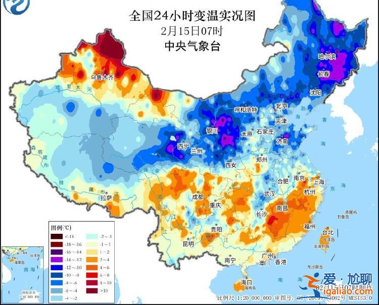 冷空气将影响南方地区 东北西北华北局地有大到暴雪？