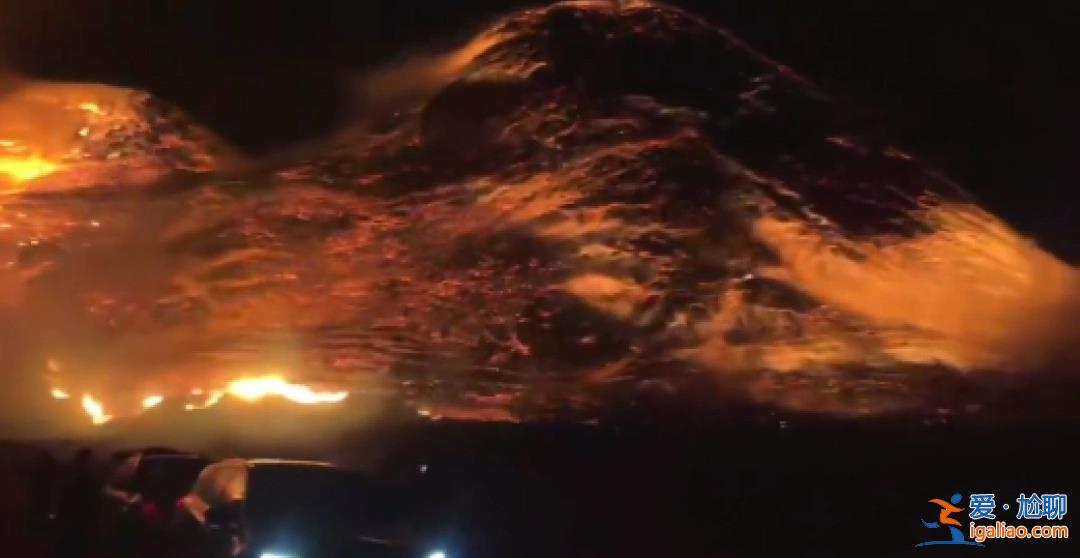 贵州安顺突发山火 网友称如火山爆发 当地林业局回应？