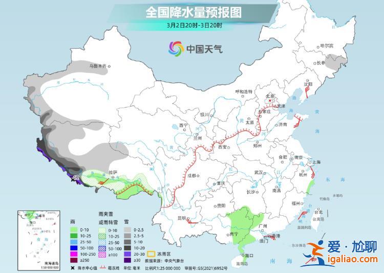 降雪量变“紫色”！周末这些地方将有大暴雪或特大暴雪？