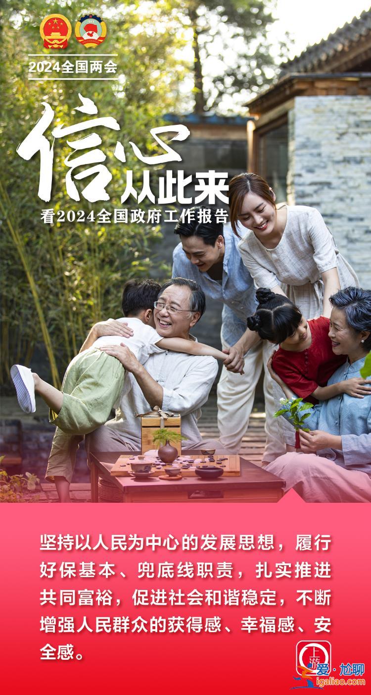 两会海报丨信心从此来！看2024全国政府工作报告？