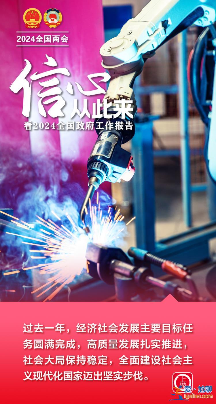两会海报丨信心从此来！看2024全国政府工作报告？