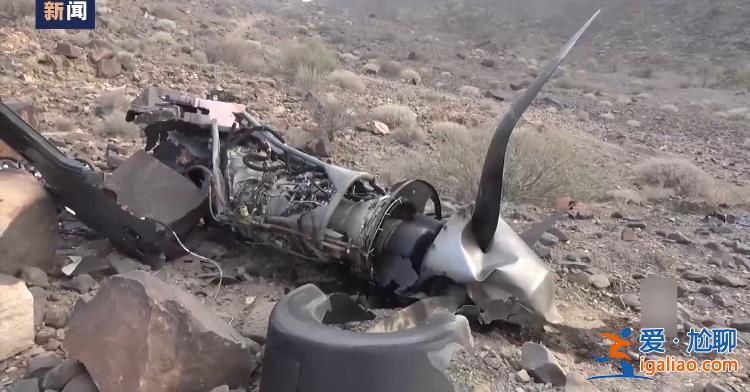 也门胡塞武装公布击落美军MQ-9“死神”无人机画面？