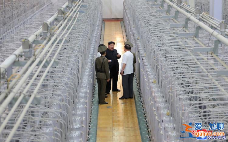 金正恩视察铀浓缩基地 有位神秘负责人陪同？