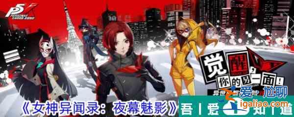 女神异闻录夜幕魅影好感度怎么提升 好感度提升攻略？