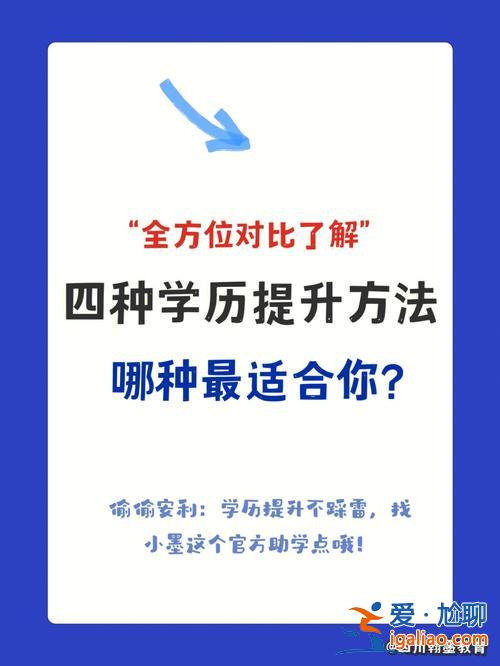 怎么搜提升学历的方法？提升学历有哪些形式？