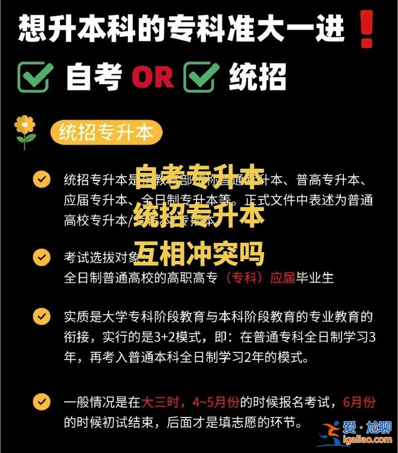 自考本科是专升本吗 自考本科与专升本的区别？