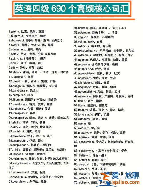 专升本英语单词3800(专升本词汇和四级词汇的区别)？